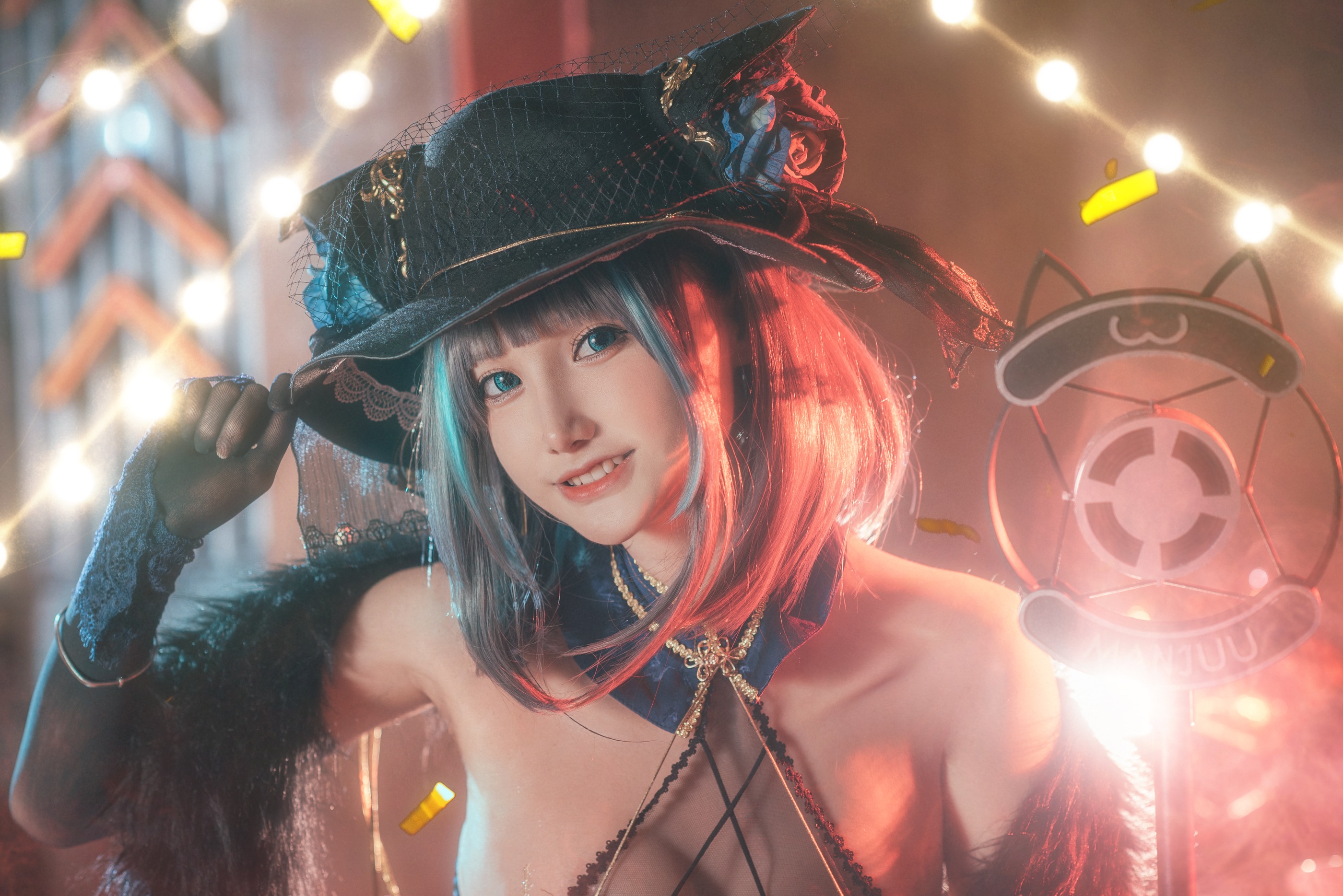 图片[1]-仙九Airi – NO.014 柴郡旗袍[22P]-XikXak